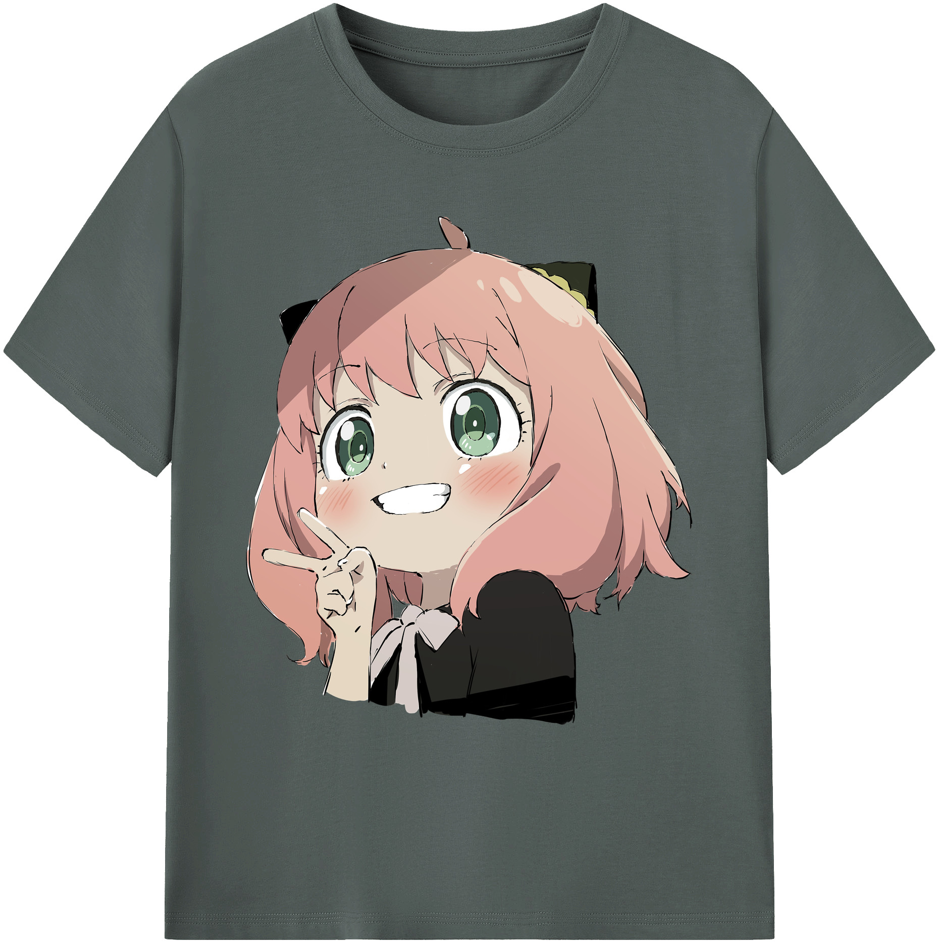（画像用） SPY×FAMILY间谍家家酒 綿100％ メンズ半袖Tシャツ｜肌触りやわらか＆通気性